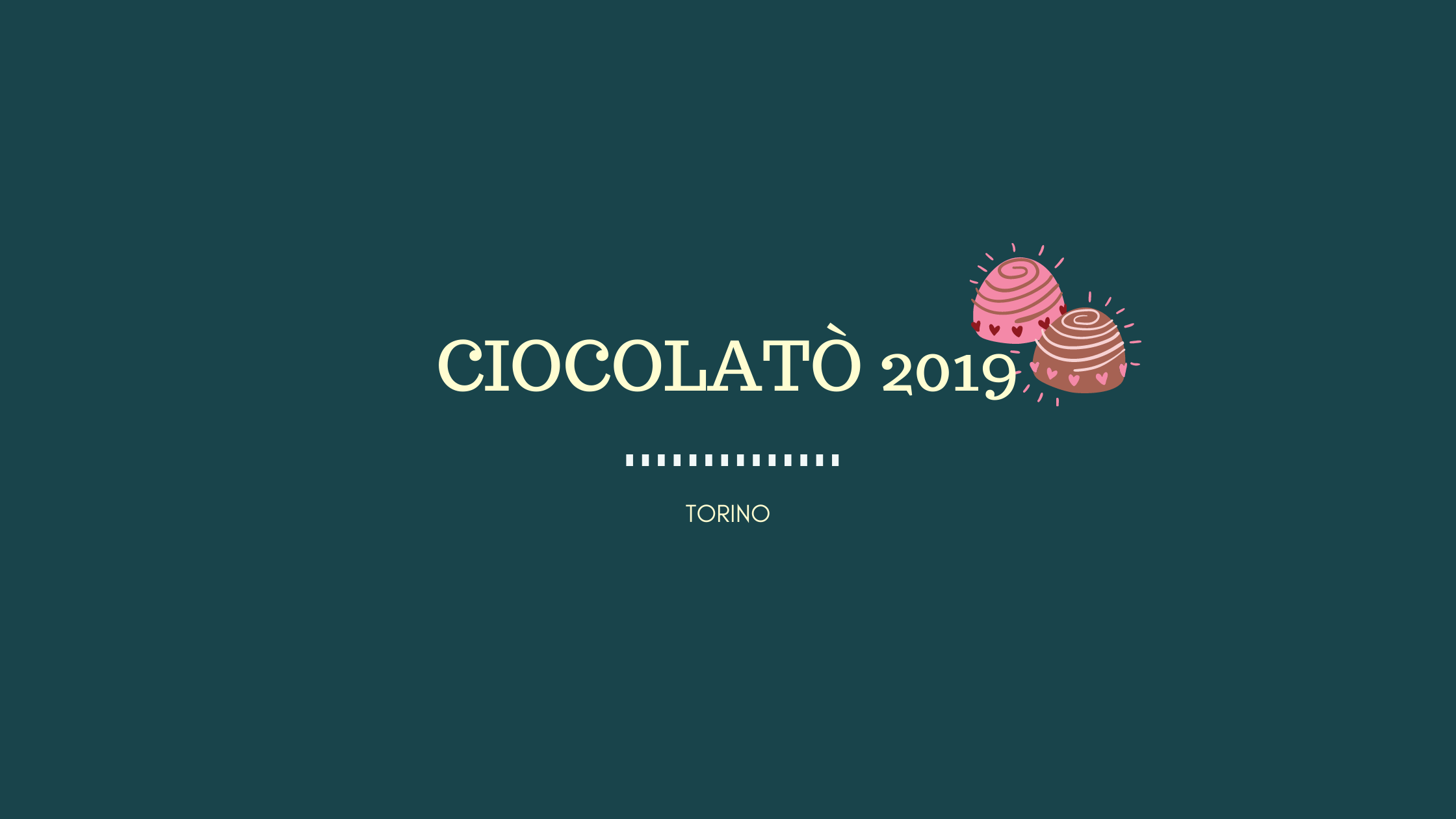 Il cioccolato invade Torino: CioccolaTò 2019