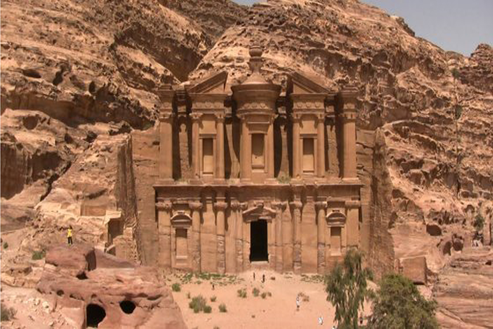 Le rovine di Petra, un viaggio con lo street view