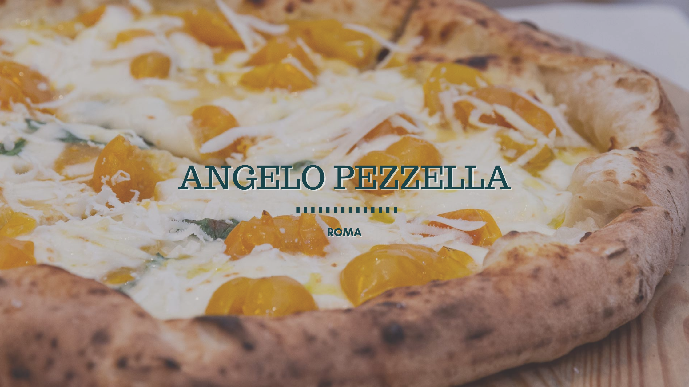 Angelo Pezzella, la pizza napoletana a Roma