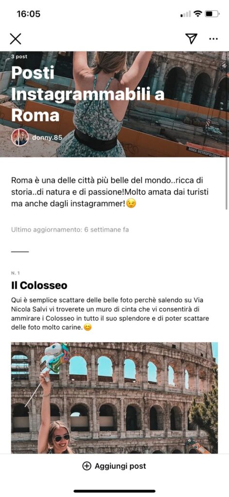 La mia guida su Roma