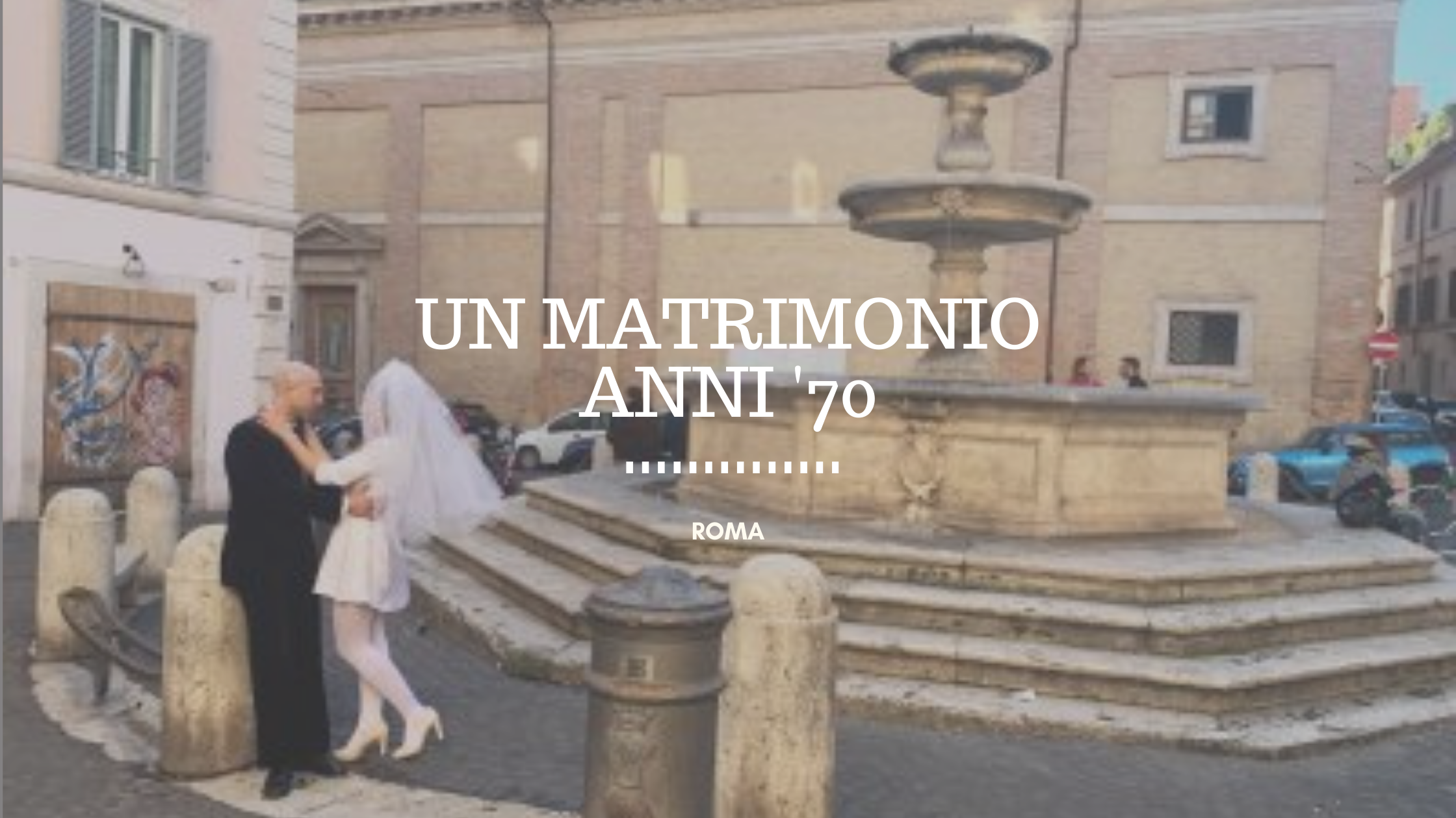 Anni ’70, il matrimonio diventa una favola