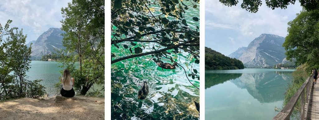 Toblino, il lago più romantico della valle dei laghi