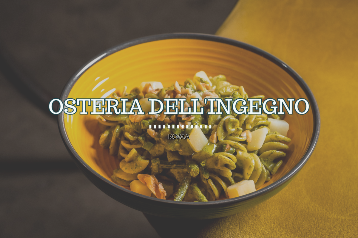 Osteria dell’Ingegno, la Liguria a Roma